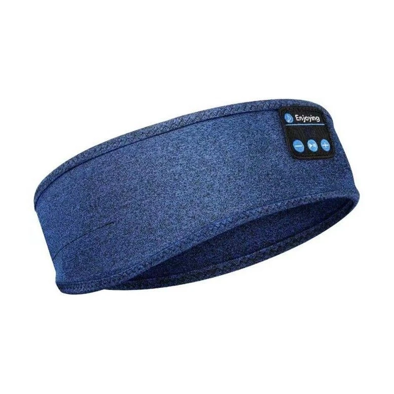 (image for) KALOAD Yoga Soft Sleep Eye Mask 3D Contoured Music Play Sleeping Headphones Answering Phone Calls Wireless Sport Mask with Built-in Battery for Deep Sleep
